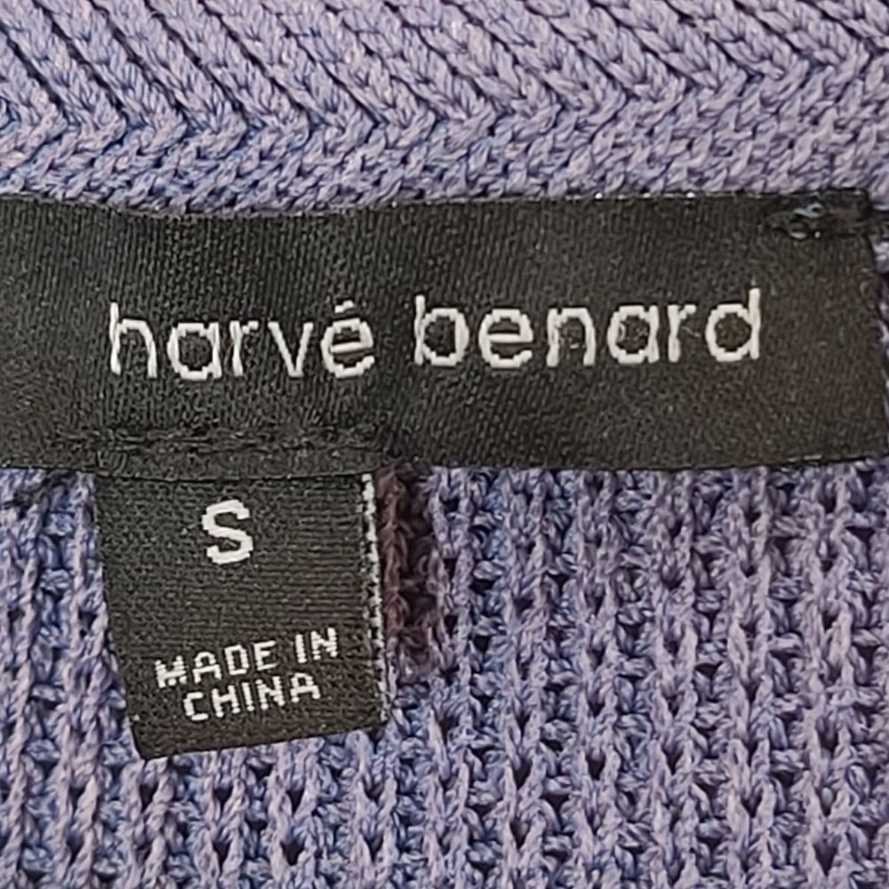 Harve Benard Sweater Womens Small Purple Tunic Sleeveless Longline Casual Ladies - Picture 5 of 12